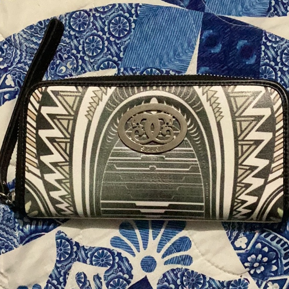 Sharif Black and White Wallet